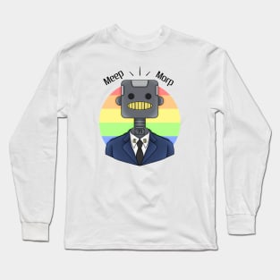 Robot captain Long Sleeve T-Shirt